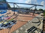 Монтаж террасной доски из ДПК в парк-отеле Новый Век в Энгельсе