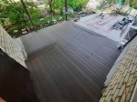 Крыльцо с лестницей в частный дом из террасной доски из ДПК Good Cover Стандарт 22мм