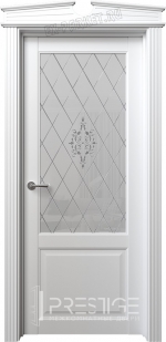 Санторини остеклённые межкомнатные двери Престиж, коллекция San-Remo