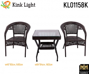Мебель из искусственного ротанга Kink Light
