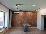 Монтаж натуральной деревянной мозайки Arabesco Сакура на стену, на клей Repox