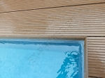 Монтаж террасной доски из ДПК Woodvex вокруг бассейна